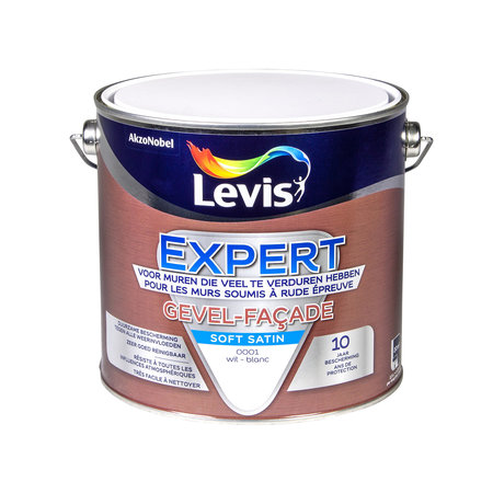 Levis Expert Gevel Soft Satin Wit 2,5L