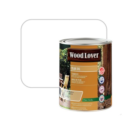 Wood Lover Teakolie 2,5l Kleurloos