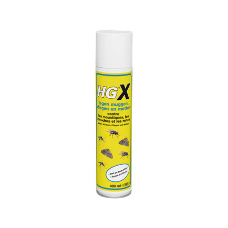 HGX Spray Tegen Muggen, Vliegen en Motten 400ml