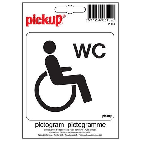 Pickup Pictogram WC Voor Gehandicapten