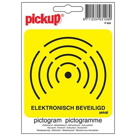 Pickup Pictogram Elektronisch Beveiligd