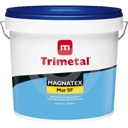Trimetal Magnatex Mat SF Standaard Wit 1L