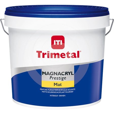 Trimetal Magnacryl Prestige Mat Standaard Wit 1L