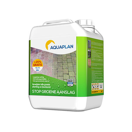 Aquaplan Stop Groene Aanslag 4l +25% Gratis
