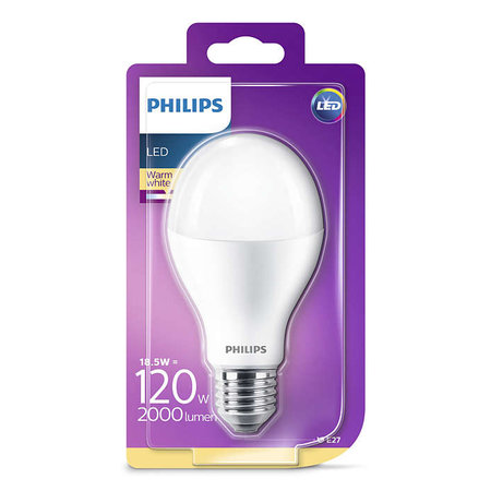 Philips LED Lamp Mat E27 18,5W