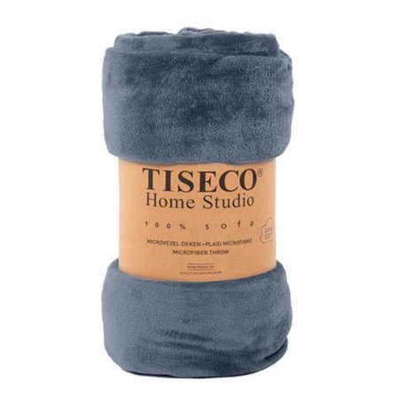 TISECO Fleece 130X160cm Blue Stone