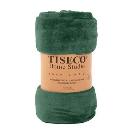 TISECO Fleece 130X160cm Donkergroen