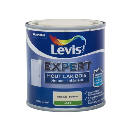 Levis Expert Hout Binnen Mat Karamel 250ml