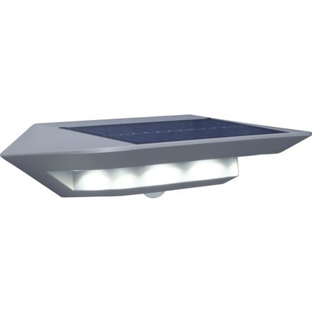 Lutec Ghost Solar LED Wandlamp 2,4W Grijs