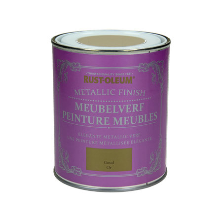 Rust-Oleum Metallic Finish Meubelverf Goud 750ml
