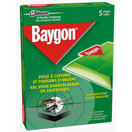 Baygon Val Voor Kakkerlakken en Zilvervisjes (5 St.)