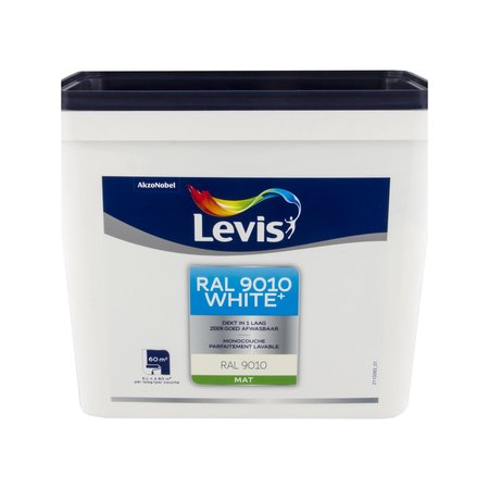 Levis RAL 9010 White+ 5L