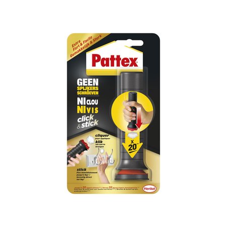 Pattex Click & Stick Montagekit 6x30g