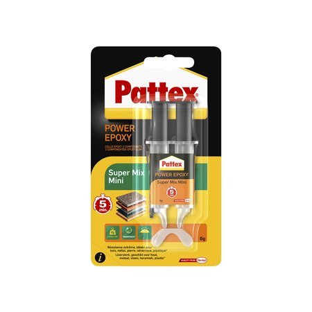 Pattex Epoxy 2 Componentenlijm Super Mix Universal Mini 6ml