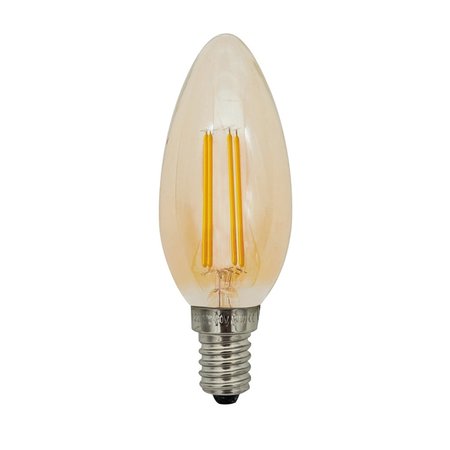 Fantasia Kaarslamp Vintage Gold LED 3,6W E14