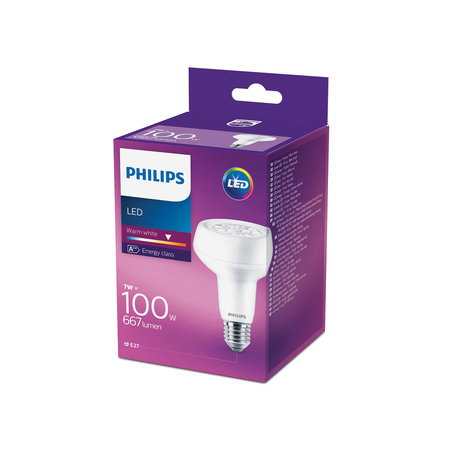 Philips Reflectorlamp R80 LED E27 7W