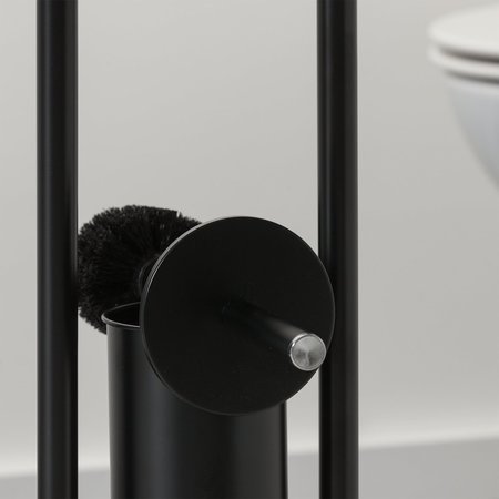 Sealskin Toiletrek Acero 2-in-1 Metaal Zwart
