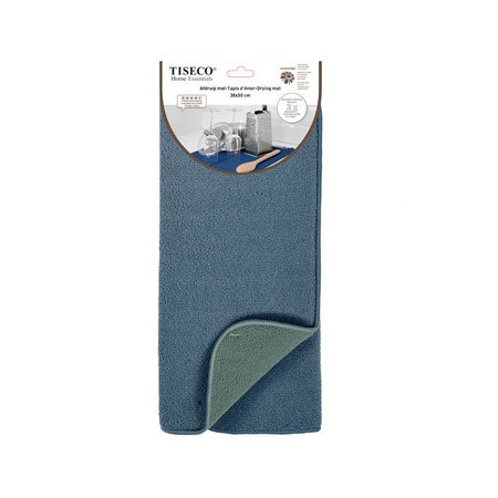TISECO Afwas Droogmat ESSENTIAL 38x50cm Stone Blue/Stone Green