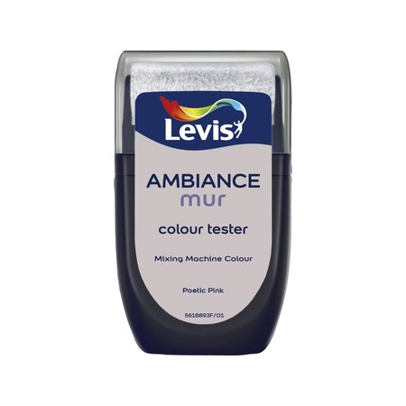 LEVIS Ambiance Tester Muurverf Extra Mat 30ml Poetic Pink