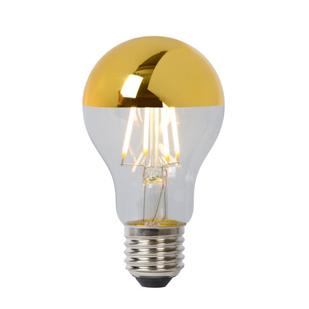 Lucide Peerlamp LED Filament E27 5W 2700K Dimbaar Goud