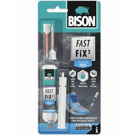 Bison Fast Fix² Tweecomponentenlijm Flex 10gr