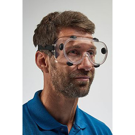 Wolfcraft Veiligheidsbril Met Ventiel en 4-Voudige Ventilatie 4902000