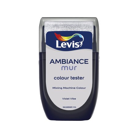 LEVIS Ambiance Tester Muurverf Extra Mat 30ml Violet Vibe