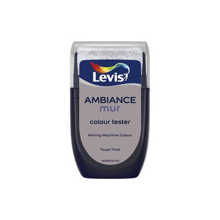 LEVIS Ambiance Tester Muurverf Extra Mat 30ml Taupe Twist
