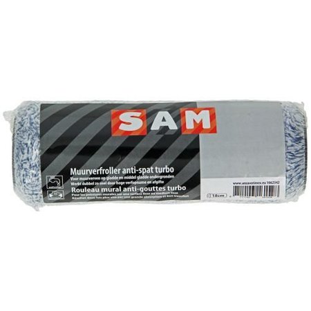 SAM Muurverfrol Anti-Spat Turbo 18cm