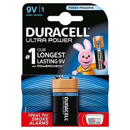 Duracel Ultra Power E-Block Duralock 9V