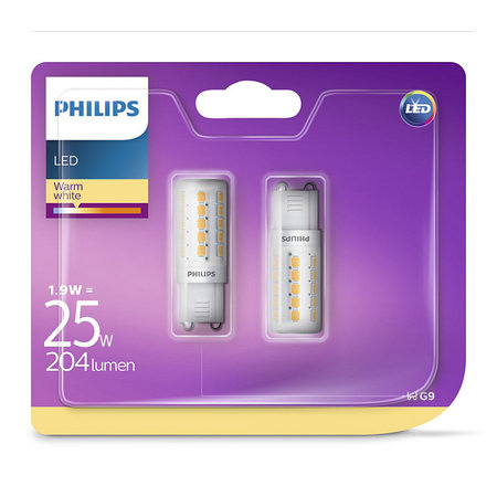 Philips LED Capsule G9 1,9W (2 St.)
