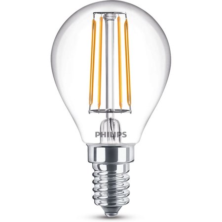 Philips LED Kogellamp E14 4,3W (2 St.)
