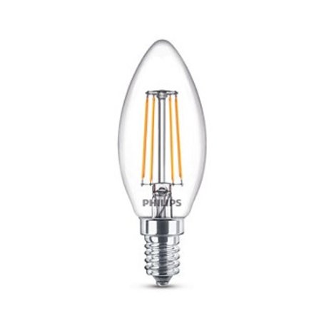 Philips LED Kaarslamp E14 4,3W (2 St.)