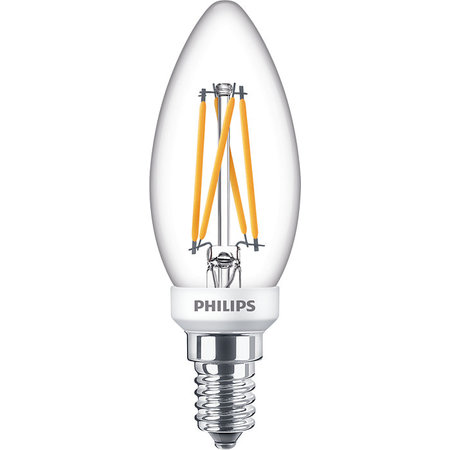 Philips LED Kaarslamp WarmGlow E14 3,5W Dimbaar