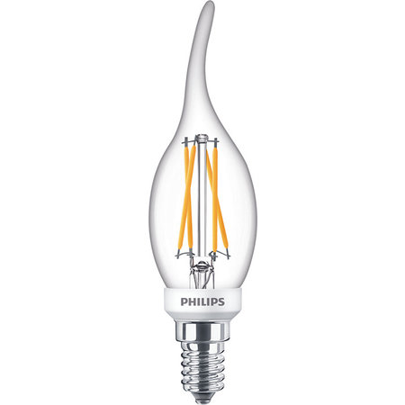 Philips LED Kaarslamp WarmGlow E14 6W Dimbaar