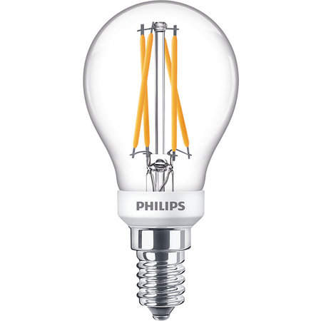 Philips LED Peerlamp WarmGlow E14 3,5W Dimbaar