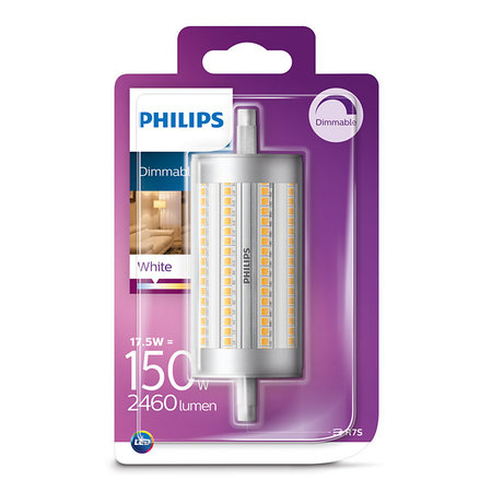 Philips LED Buislamp R7s 17,5W Dimbaar