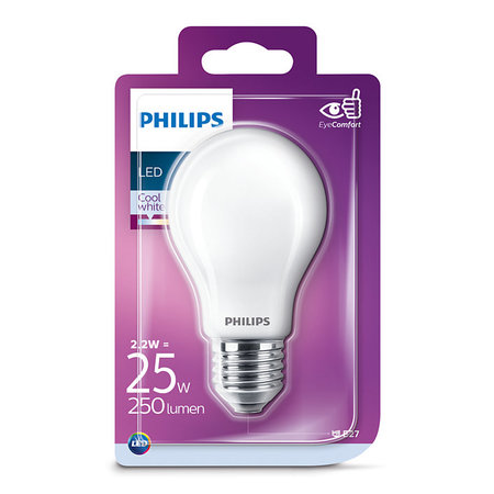 Philips LED Peerlamp E27 2,2W