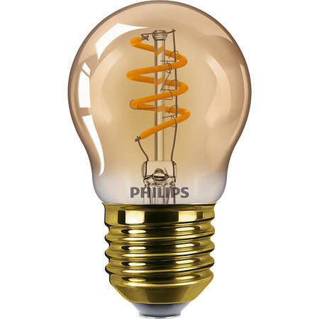 Philips LED Kogellamp Vintage E27 3,5W Dimbaar