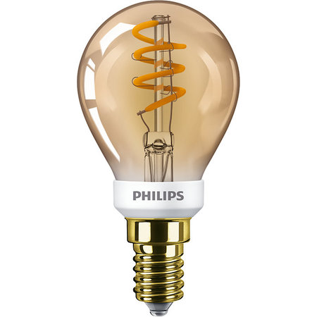 Philips LED Kogellamp Vintage E14 3,5W Dimbaar