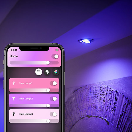 Philips Hue White and Color Ambiance 1-Pack GU10 5,7W