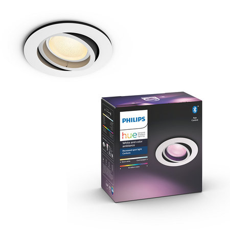 Philips Hue White and Color Ambiance Centura Inbouwspot GU10 5,7W