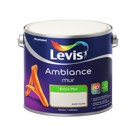 Levis Ambiance Mur Extra Mat Vanille 2,5L