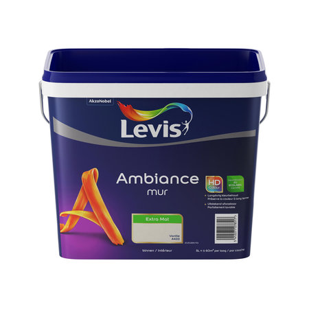 Levis Ambiance Mur Extra Mat Vanille 5L