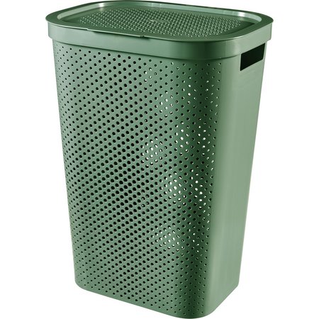 CURVER Infinity Wasbox Dots 60l Groen - 100% Recycled