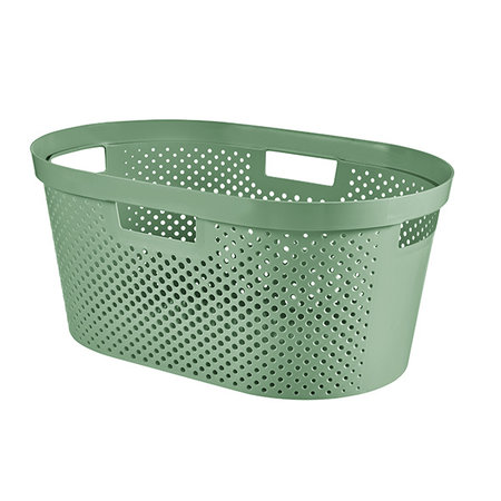 CURVER Infinity Wasmand Dots 40l Groen - 100% Recycled