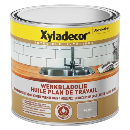 Xyladecor Werkbladolie 500ml Grey Wash