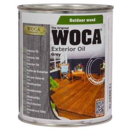 WOCA Exterior Oil Grijs - 750 ml