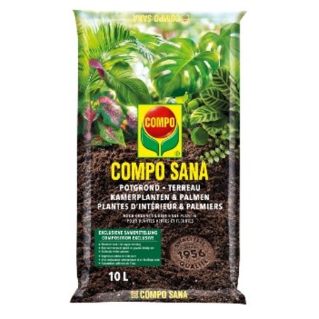 COMPO SANA Potgrond Kamerplanten en Palmen 10l