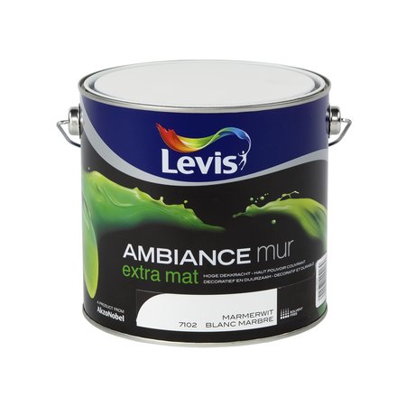 Levis Ambiance Mur Extra Mat Marmerwit 2,5L